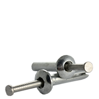 NFC4104 1/4X1 1/2 STEEL HAMMER DRIVES ZINC